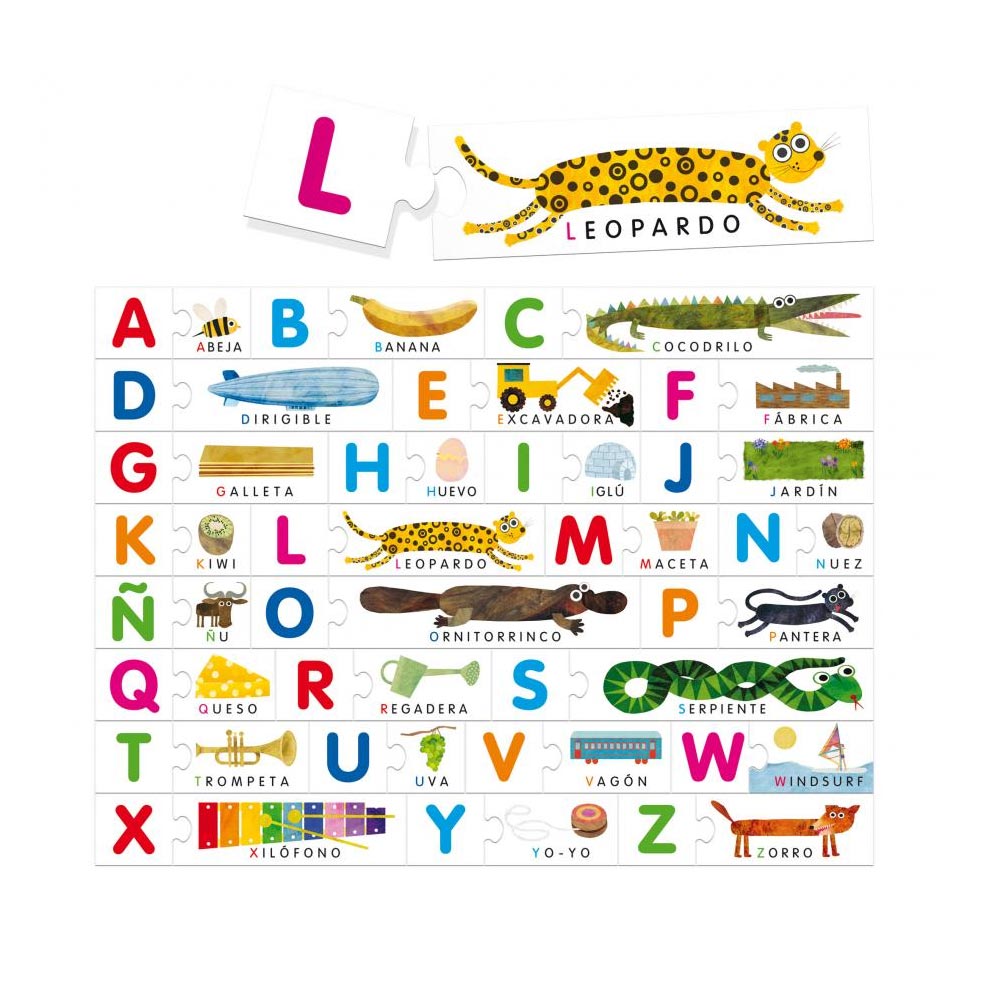 Alfabeto Táctil Montessori