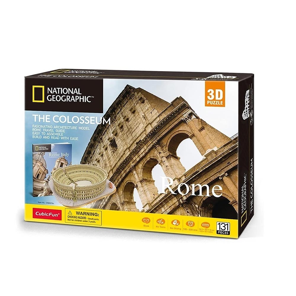 Puzzle 3D del Coliseo Romano